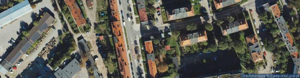 Zdjęcie satelitarne Przedsiębiorstwo Handlowe Ewa