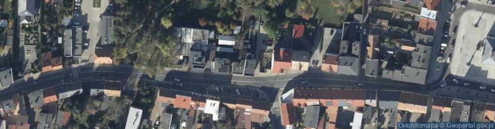 Zdjęcie satelitarne Przedsiębiorstwo Handlowe Giovani II Wędlik Danuta Wędlik Krzysztof Wędlik Krobia