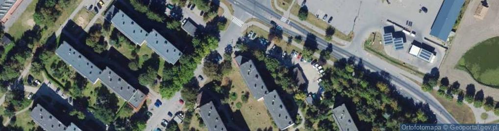 Zdjęcie satelitarne Przedsiębiorstwo Handlowe Hardd Szweda Andrzej Szweda Robert