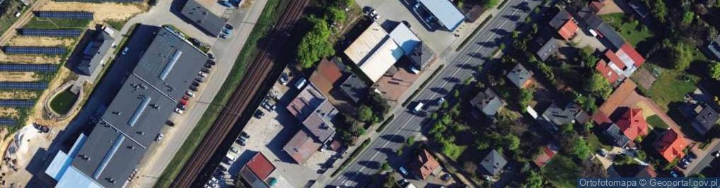 Zdjęcie satelitarne Przedsiębiorstwo Handlowe Kartex