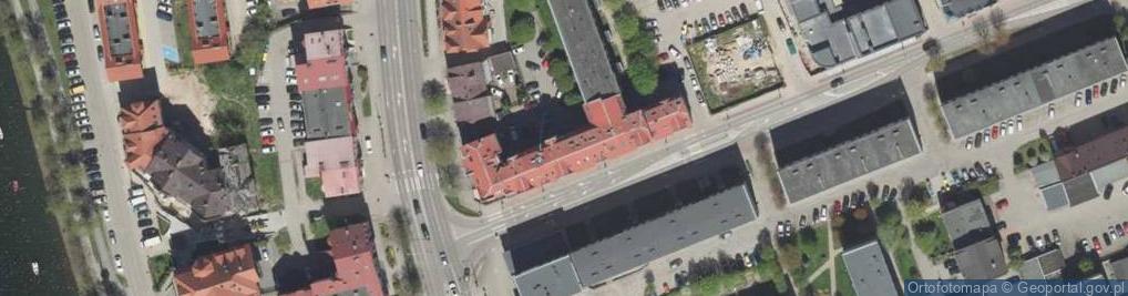 Zdjęcie satelitarne Przedsiębiorstwo Handlowe Kożuszek w Ełku