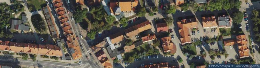 Zdjęcie satelitarne Przedsiębiorstwo Handlowe Krzyś