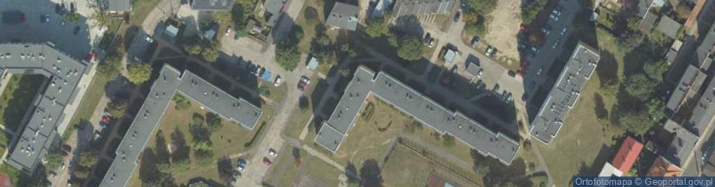 Zdjęcie satelitarne Przedsiębiorstwo Handlowe Mega