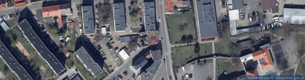 Zdjęcie satelitarne Przedsiębiorstwo Handlowe Merkury