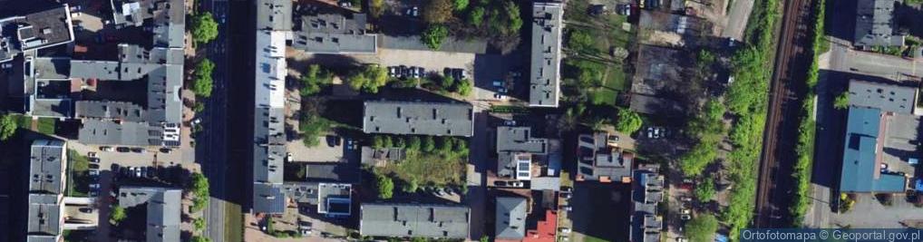Zdjęcie satelitarne Przedsiębiorstwo Handlowe MK