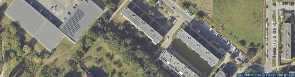 Zdjęcie satelitarne Przedsiębiorstwo Handlowe Oz