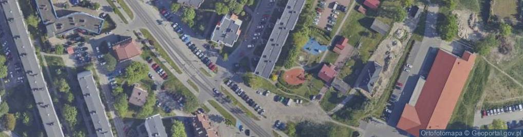 Zdjęcie satelitarne Przedsiębiorstwo Handlowe Panex