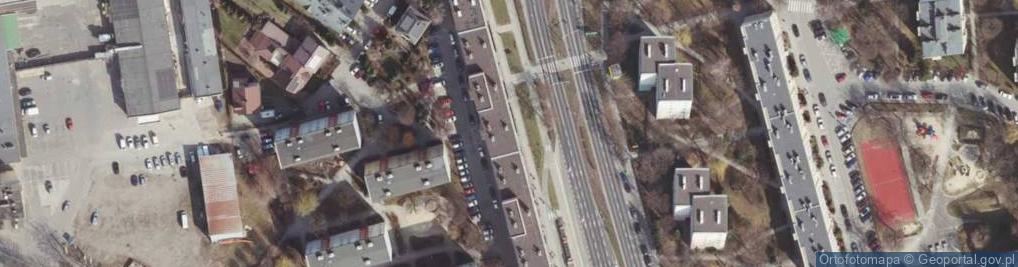 Zdjęcie satelitarne Przedsiębiorstwo Handlowe Pikat