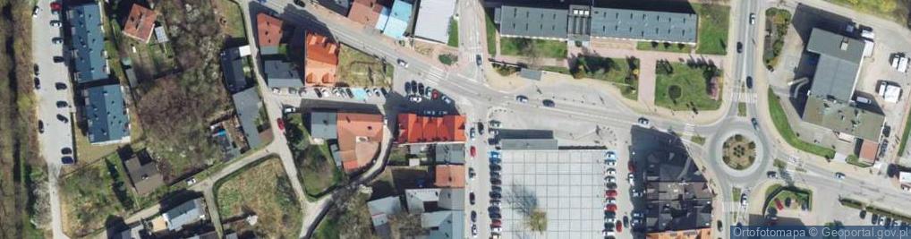 Zdjęcie satelitarne Przedsiębiorstwo Handlowe Sara