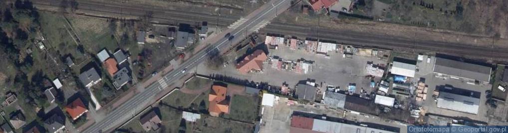 Zdjęcie satelitarne Przedsiębiorstwo Handlowe Skład Opału i Materiałów Budowlanych Skrzypczak