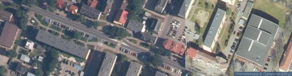 Zdjęcie satelitarne Przedsiębiorstwo Handlowe Snajper Militaria