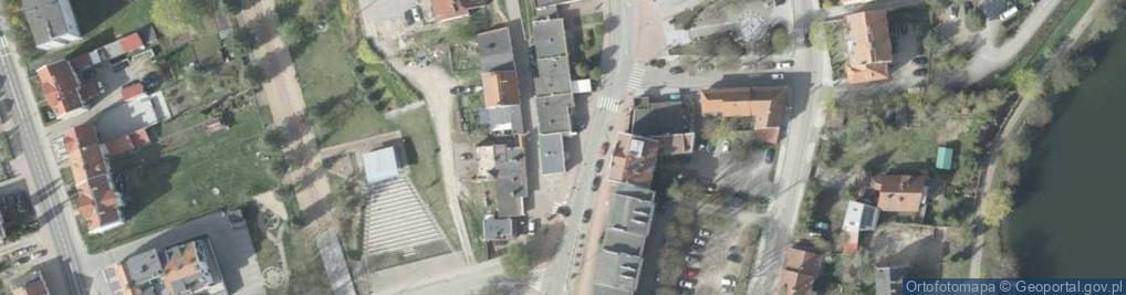 Zdjęcie satelitarne Przedsiębiorstwo Handlowe Tojan
