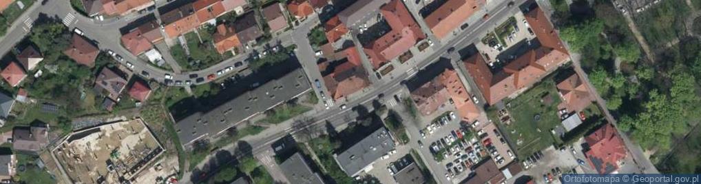 Zdjęcie satelitarne Przedsiębiorstwo Handlowe