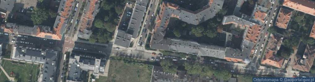 Zdjęcie satelitarne Przedsiębiorstwo Handlowe