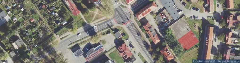Zdjęcie satelitarne Przedsiębiorstwo Handlowe