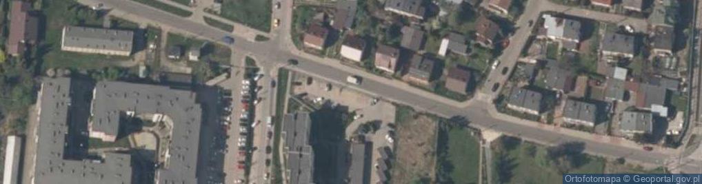 Zdjęcie satelitarne Przedsiębiorstwo Handlowo-Budowlane Piotr Tomczyk