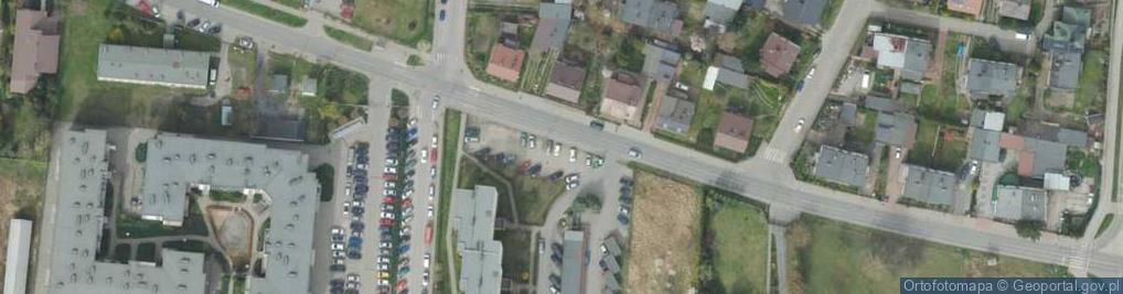 Zdjęcie satelitarne Przedsiębiorstwo Handlowo-Budowlane Piotr Tomczyk