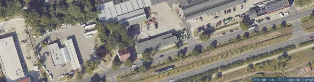 Zdjęcie satelitarne Przedsiębiorstwo Handlowo Budowlane Prim A & w Jerzy Wołyniec Teresa Wołyniec