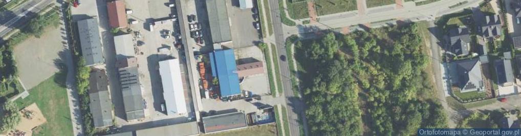 Zdjęcie satelitarne Przedsiębiorstwo Handlowo Transportowo Usługowe Trans Mlecz Jerzy Przemysław Dariusz Kowalczyk