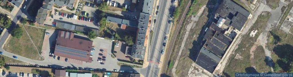 Zdjęcie satelitarne Przedsiębiorstwo Handlowo Usługowa Merkury Emilia Filip Mariusz Ziemer