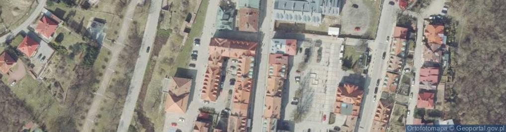 Zdjęcie satelitarne Przedsiębiorstwo Handlowo - Usługowe A & D Artur Sus