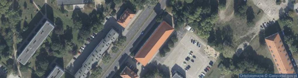 Zdjęcie satelitarne Przedsiębiorstwo Handlowo Usługowe Adja