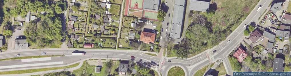 Zdjęcie satelitarne Przedsiębiorstwo Handlowo Usługowe Ajaks