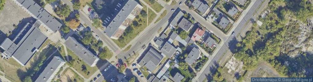 Zdjęcie satelitarne Przedsiębiorstwo Handlowo Usługowe Akcent Iwona Maliszewska Edyta Bednarek