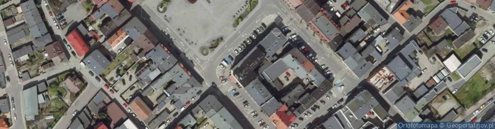 Zdjęcie satelitarne Przedsiębiorstwo Handlowo Usługowe Akord Księgarnia przy Rynku Cafe Ole