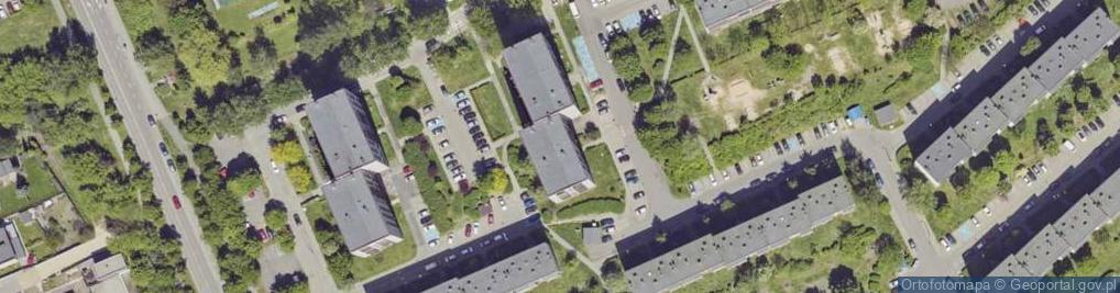 Zdjęcie satelitarne Przedsiębiorstwo Handlowo Usługowe Almex
