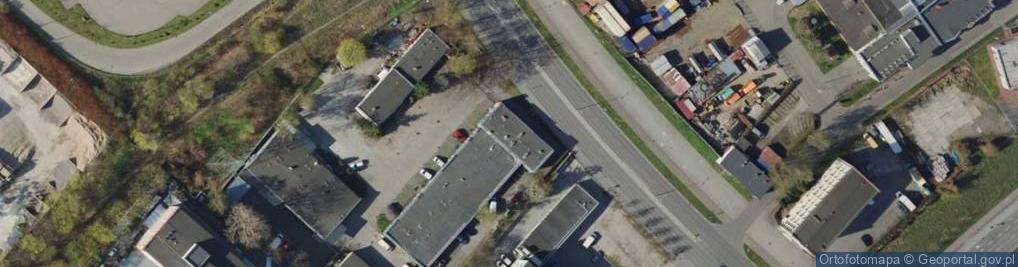 Zdjęcie satelitarne Przedsiębiorstwo Handlowo Usługowe Amb Nord