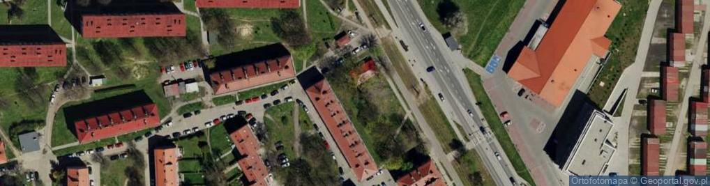 Zdjęcie satelitarne Przedsiębiorstwo Handlowo-Usługowe Andrzej Hojka