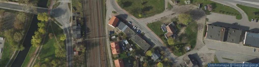 Zdjęcie satelitarne Przedsiębiorstwo Handlowo Usługowe Auto Nord