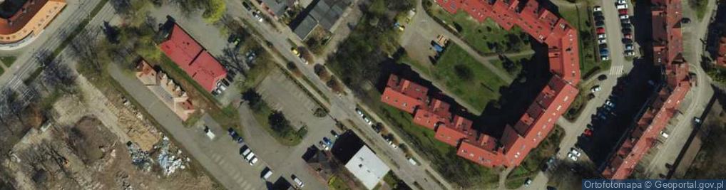 Zdjęcie satelitarne Przedsiębiorstwo Handlowo-Usługowe Auto-Pakk Anna Podlipna