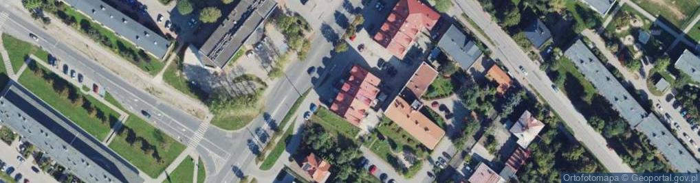 Zdjęcie satelitarne Przedsiębiorstwo Handlowo Usługowe Auto - Tym Arkadiusz Adamczewski