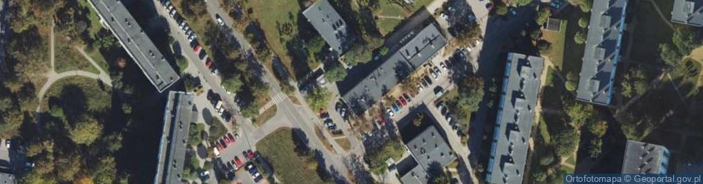 Zdjęcie satelitarne Przedsiębiorstwo Handlowo Usługowe Azet Marek Sworczuk Maria Lilla Sworczuk