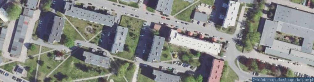 Zdjęcie satelitarne Przedsiębiorstwo Handlowo Usługowe Bamark