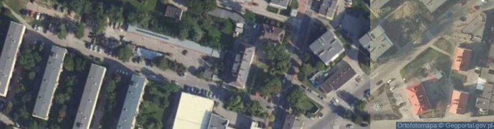 Zdjęcie satelitarne Przedsiębiorstwo Handlowo Usługowe Biskupska