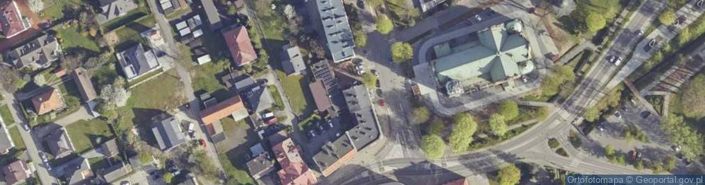 Zdjęcie satelitarne Przedsiębiorstwo Handlowo Usługowe Bławat Hurt Detal Export Import