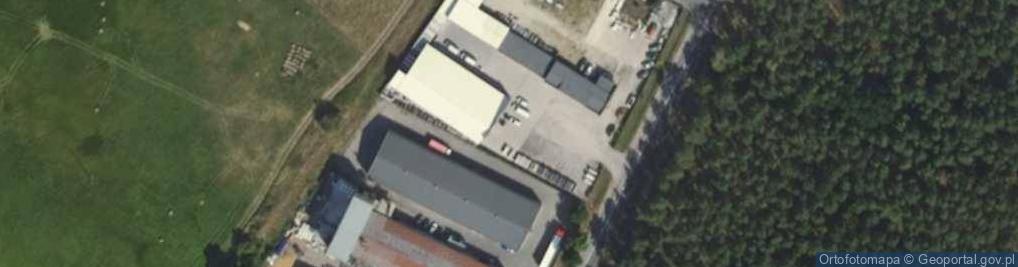 Zdjęcie satelitarne Przedsiębiorstwo Handlowo Usługowe Centrala Nasienna w Czarnkowie