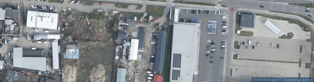 Zdjęcie satelitarne Przedsiębiorstwo Handlowo-Usługowe Ceramix Cieleń Jacek