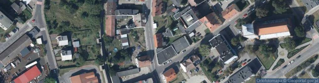 Zdjęcie satelitarne Przedsiębiorstwo Handlowo - Usługowe Cyklamen Paulina Wojciechowska