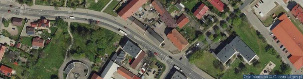 Zdjęcie satelitarne Przedsiębiorstwo Handlowo - Usługowe Dako Ryszard Kłodziński