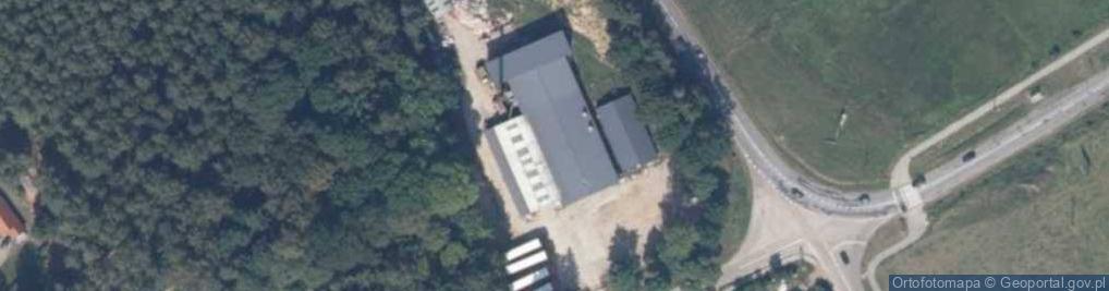 Zdjęcie satelitarne Przedsiębiorstwo Handlowo - Usługowe Darjo