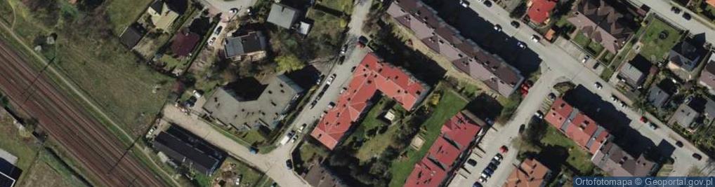 Zdjęcie satelitarne Przedsiębiorstwo-Handlowo-Usługowe "Datom" Danuta Skwierawska