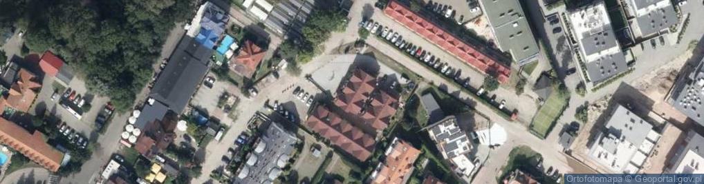 Zdjęcie satelitarne Przedsiębiorstwo Handlowo-Usługowe Delfin