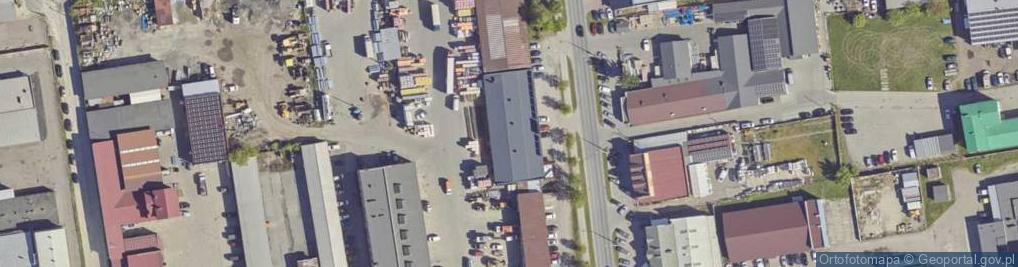 Zdjęcie satelitarne Przedsiębiorstwo Handlowo Usługowe Domex Bud Maria Mariusz Rembek