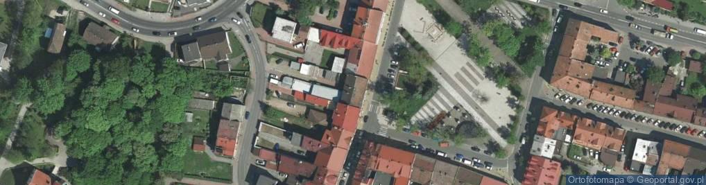 Zdjęcie satelitarne Przedsiębiorstwo Handlowo Usługowe Dominos