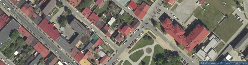 Zdjęcie satelitarne Przedsiębiorstwo Handlowo Usługowe Domiz