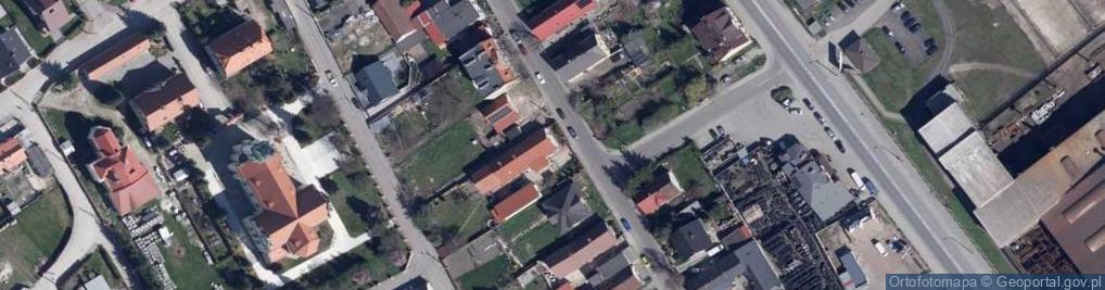 Zdjęcie satelitarne Przedsiębiorstwo Handlowo Usługowe Duet Kozak S Konieczyńska w